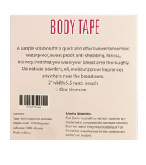 3015 - Fullness Body Tape W/ Nipple Covers