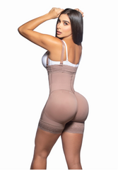 Colombian Tropics -  Harmony Strapless Bodysuit Upper Thigh