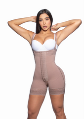 Colombian Tropics -  Harmony Strapless Bodysuit Upper Thigh