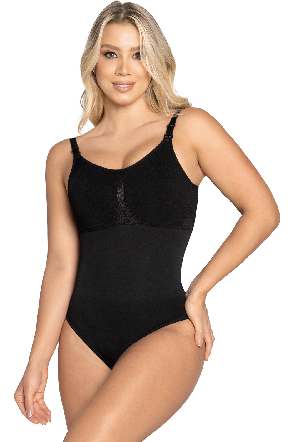 JACKIE LONDON 116 - Seamless Bust-Thong BodySuit